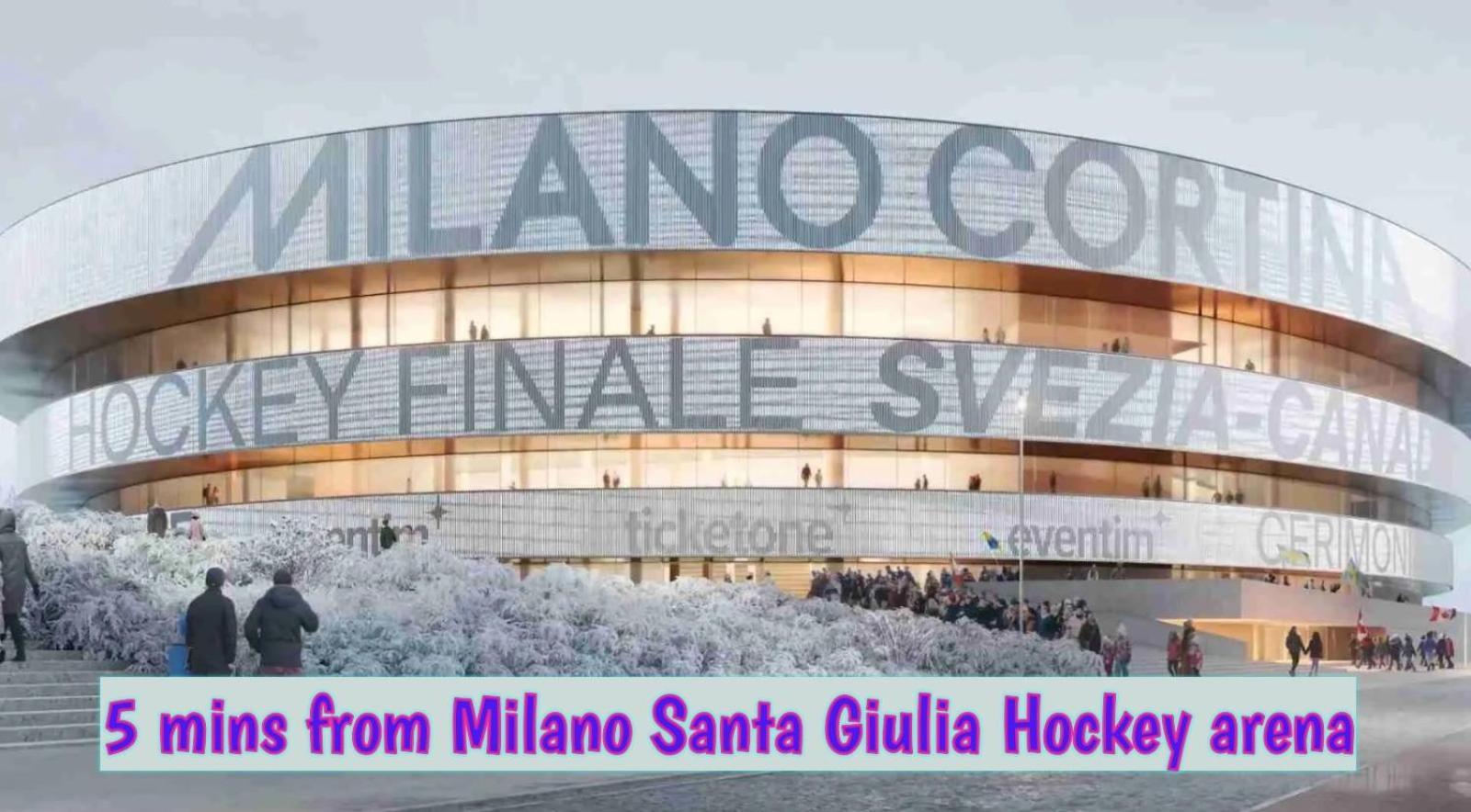 Apartmán Mini Loft Fabrique - Milano Santa Giulia Hockey Arena Exteriér fotografie